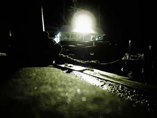 Tug by night