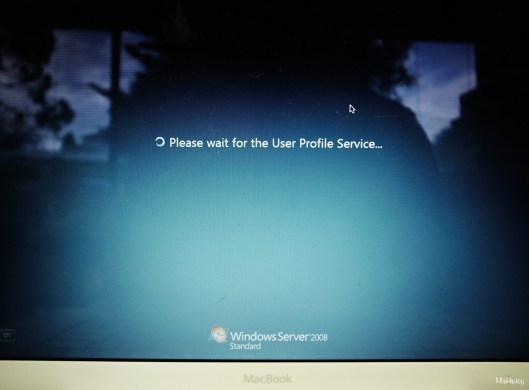 Reflections on my monitor