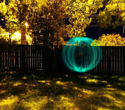 Orb on Lawn