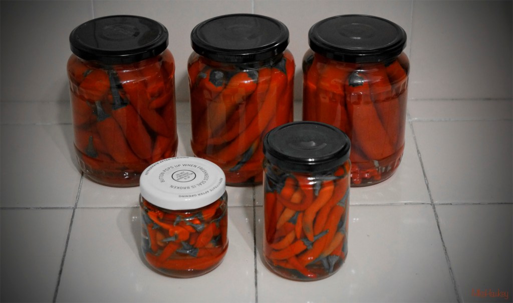 Chillies in Jar