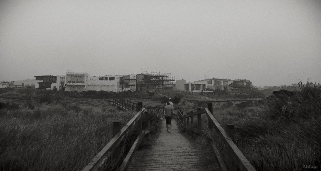 Photo sketch Walkway